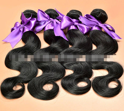 Human Hair Weaves Bundle Deals Human Hair Extensions Natural & Jet Black