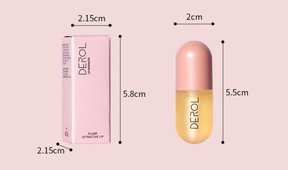 Day Night Instant Volume Lip Plumper Oil Clear Lasting